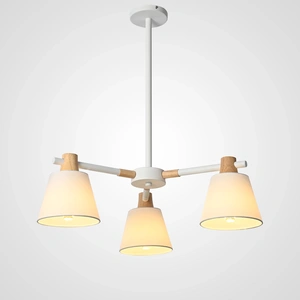 Изображение Потолочная Люстра На Штанге Natura A White 3 By Imperiumloft