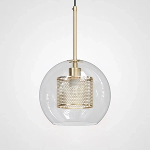 Изображение Подвесной Светильник Catch Brass D20 By Imperiumloft