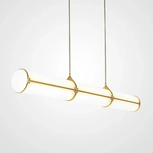 Изображение Люстра Roll And Hill Endless Straight L128 Brass By Imperiumloft