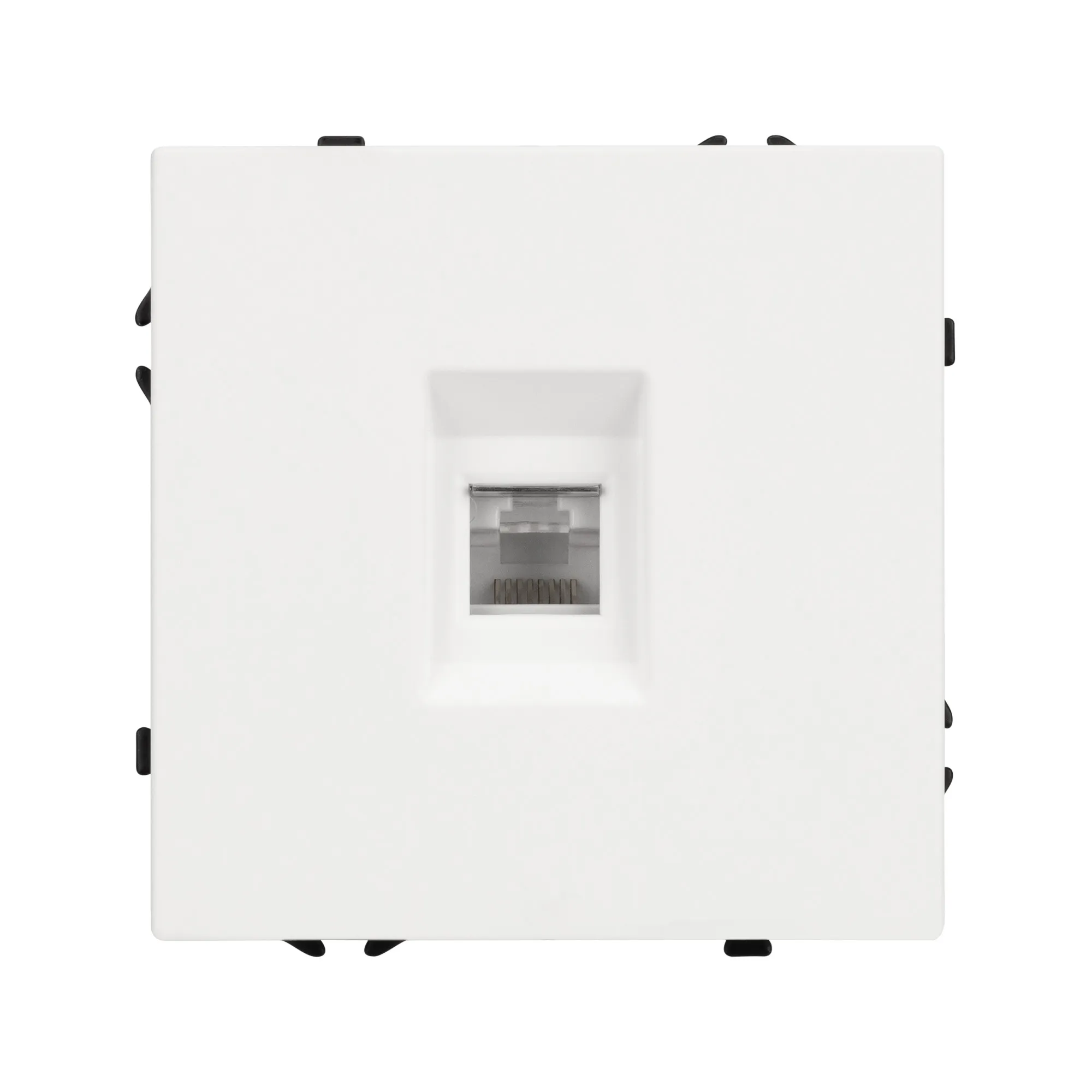 Механизм компьютерной розетки SCT-NOBE-MPC1-SFPL-WH (RJ-45, CAT6) (Arlight, -) - Изображение