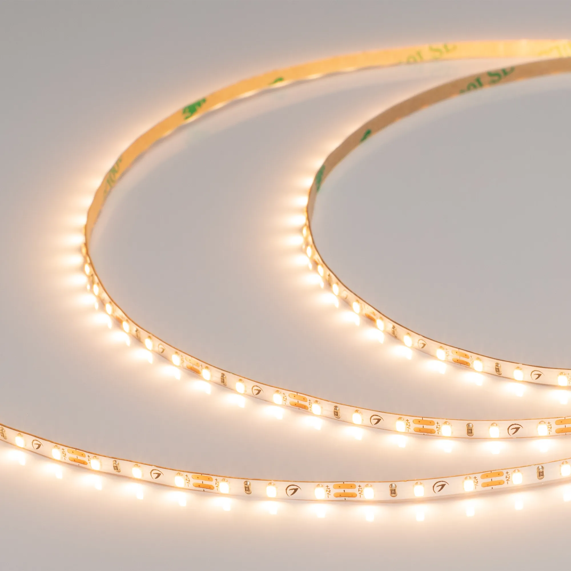 Лента светодиодная MICROLED-M120-3.5mm 12V Warm2700 (8.3 W/m, IP20, 2216, 3m) (Arlight, узкая)