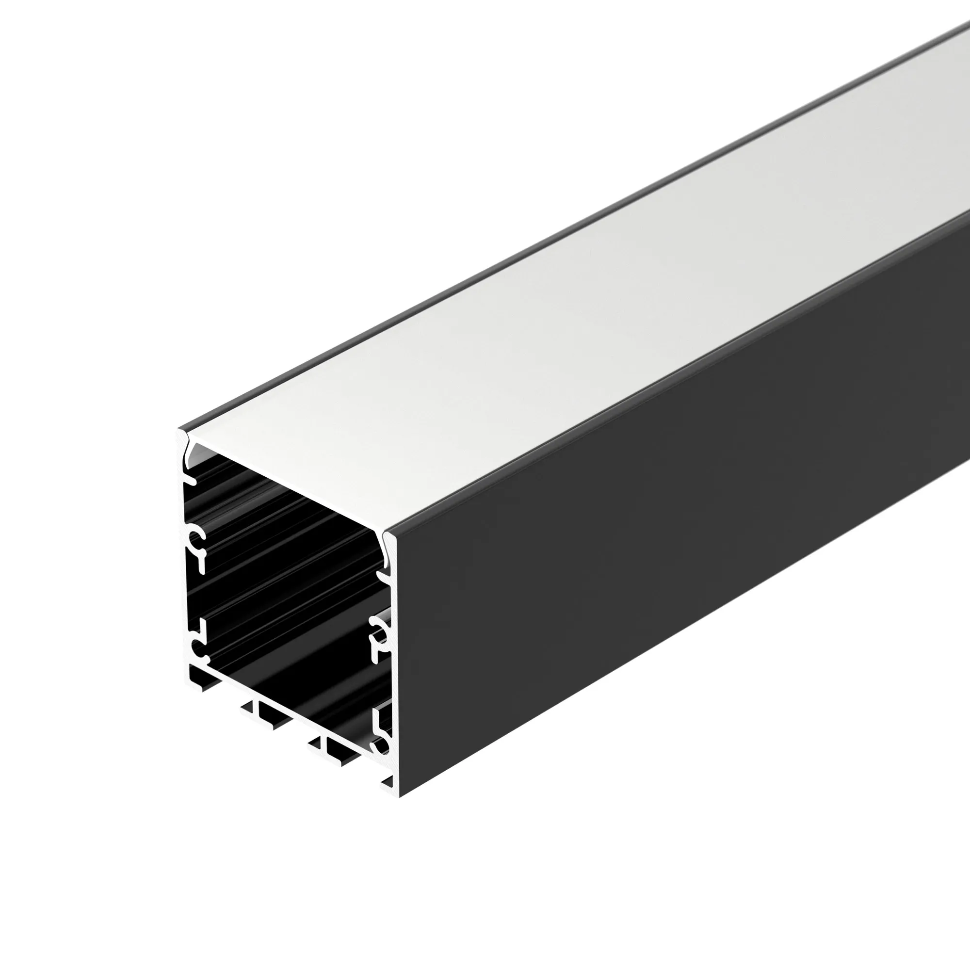 Профиль LINE-M-3535-2500 BLACK (Arlight, Алюминий) - Изображение