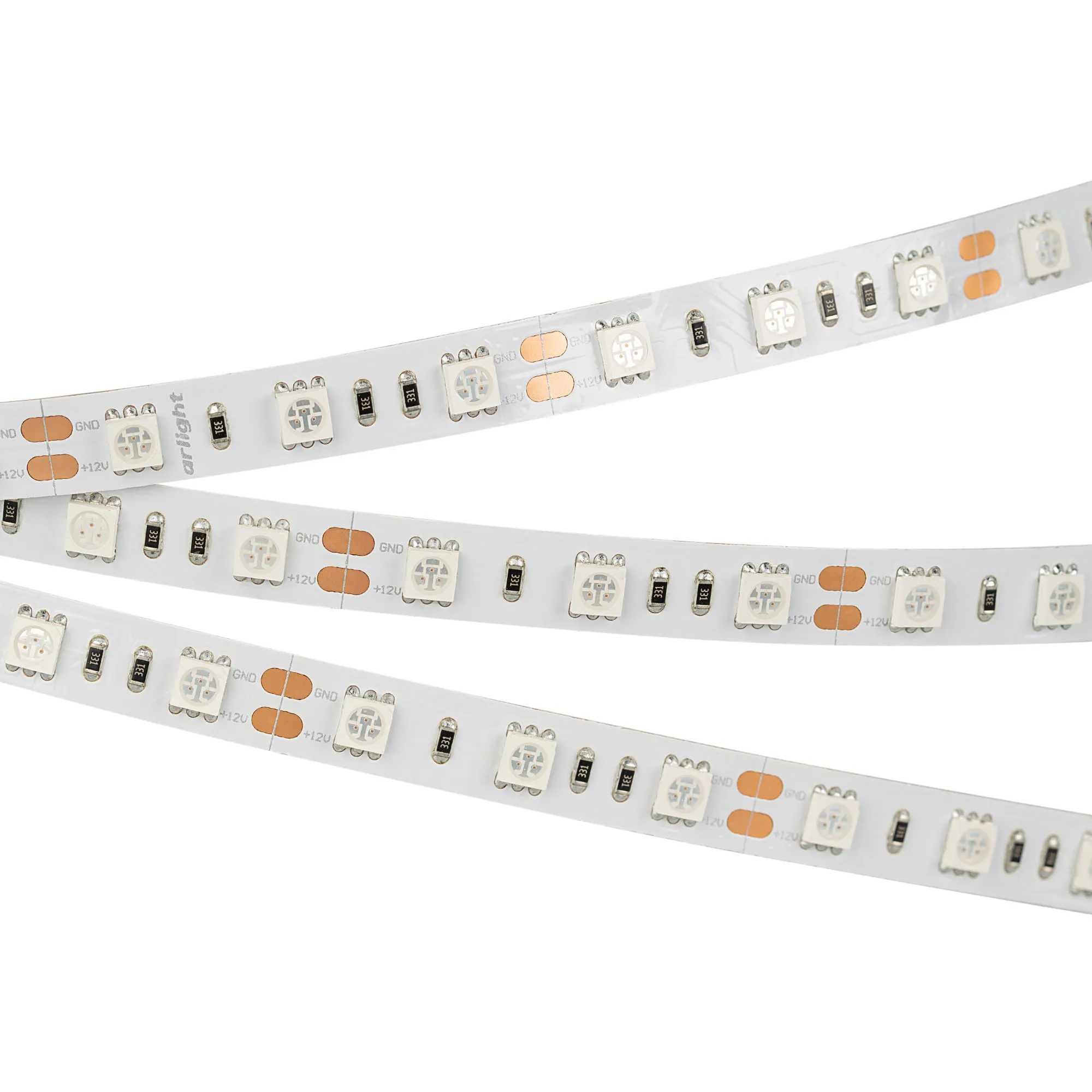 Лента светодиодная RT 2-5000 12V UV400 2x (5050, 300 LED, LUX) (Arlight, 14.4 Вт/м, IP20)