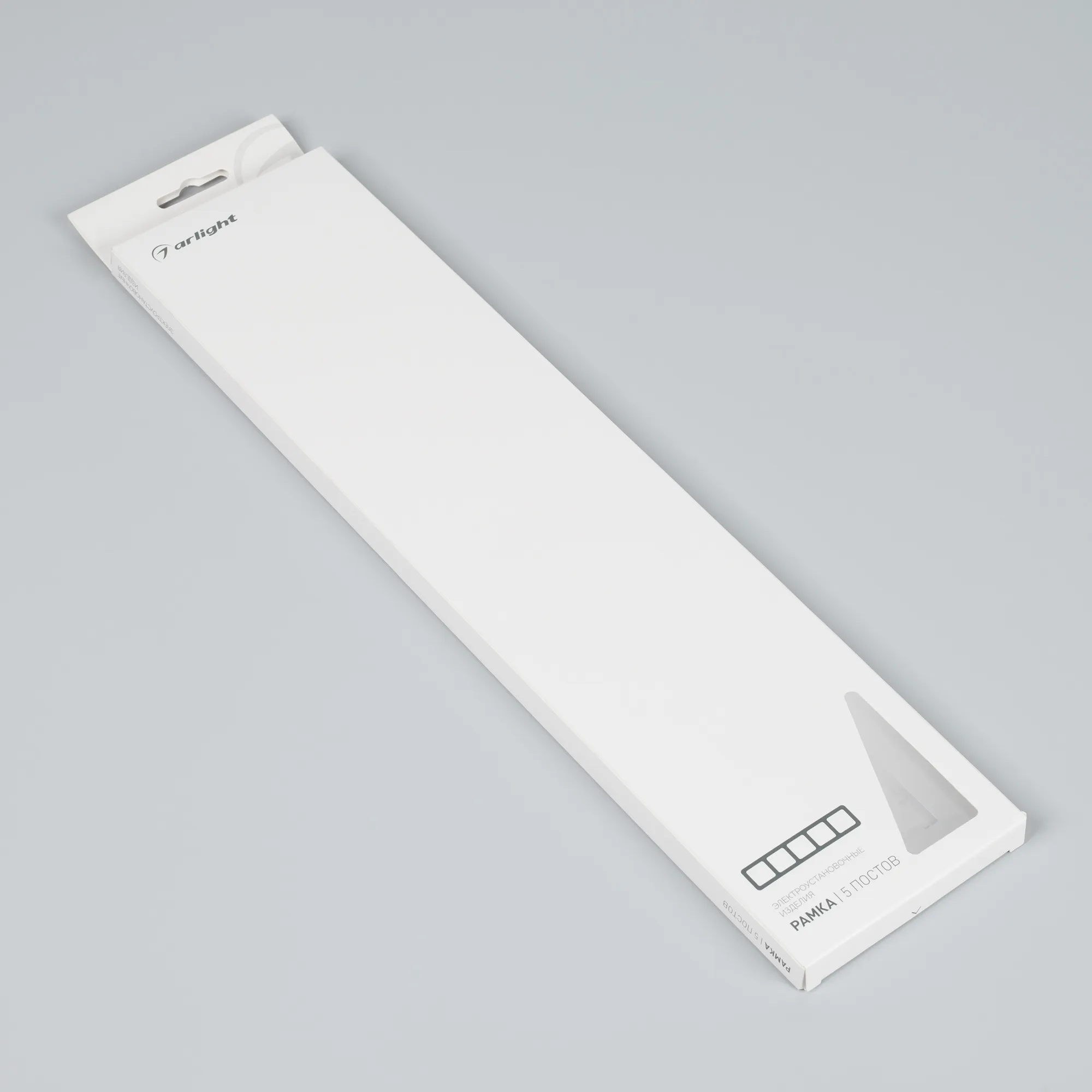 Рамка алюминиевая FRM-AKIRY-AL-5-SR (Arlight, -) - Изображение