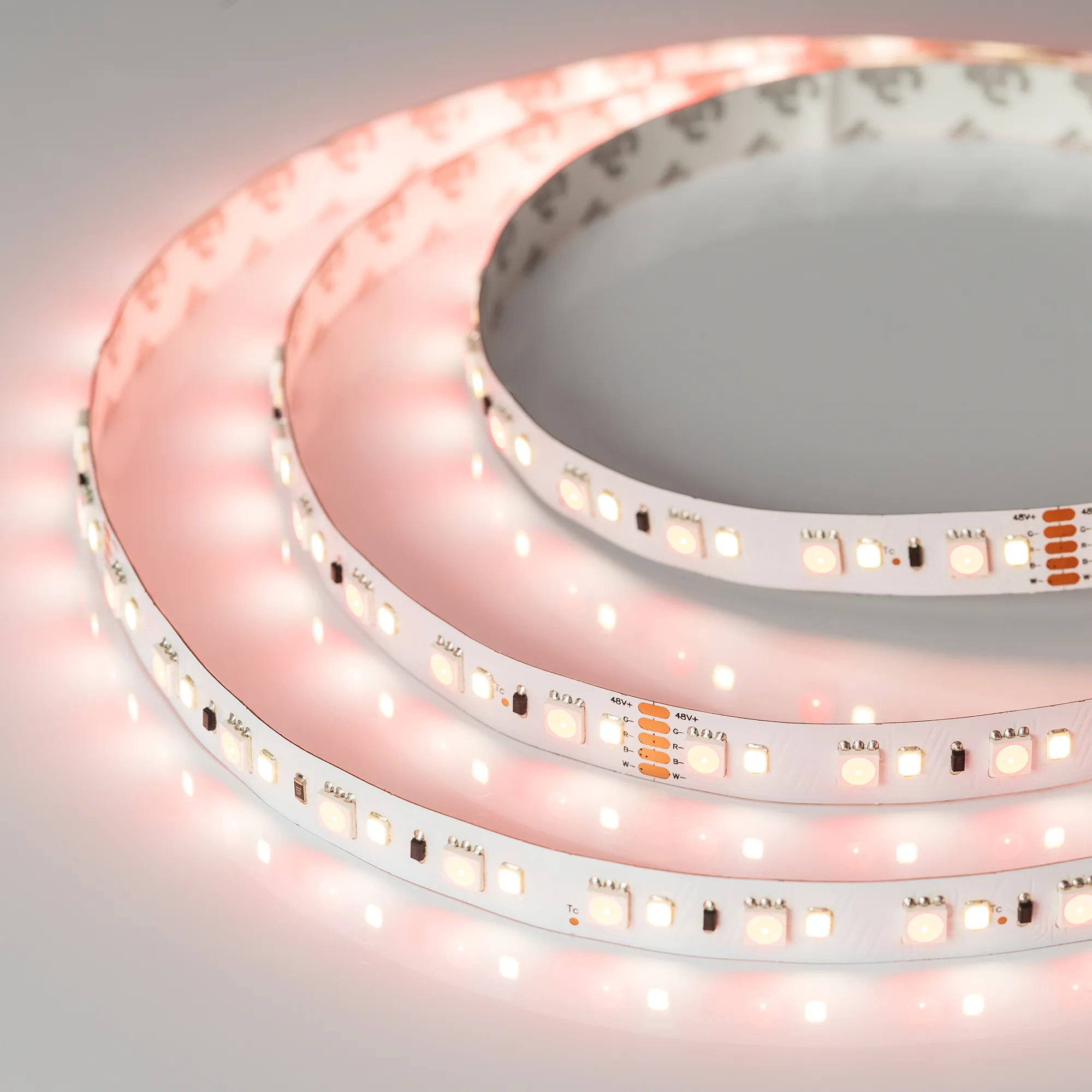 Лента светодиодная IC-40000-5060-108-48V RGB-Day4000 (12mm, 15W, IP20) (Arlight, стабилизированная)