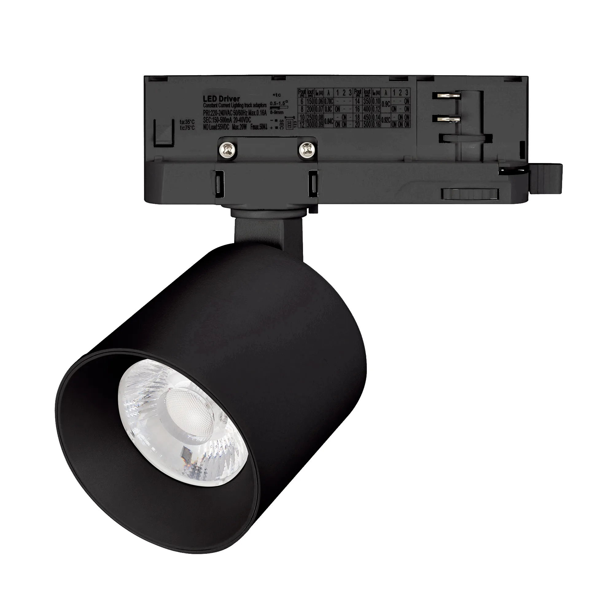 Светильник LGD-DYKE-4TR-R60-8W Day4000 (BK, 50 deg, 230V) (Arlight, IP20 Металл, 5 лет) - Изображение