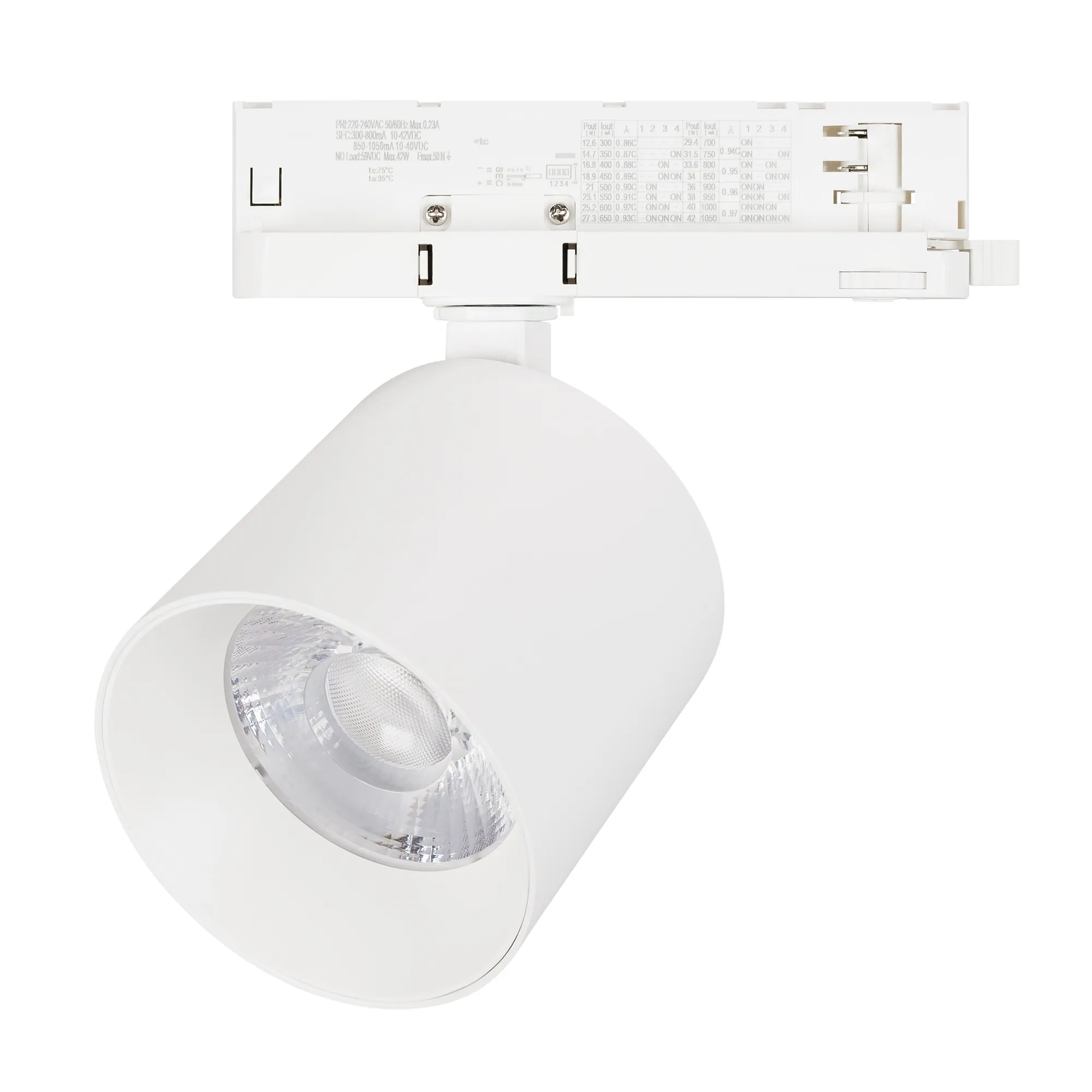Светильник LGD-DYKE-4TR-R100-36W Day4000 (WH, 50 deg, 230V) (Arlight, IP20 Металл, 5 лет) - Изображение