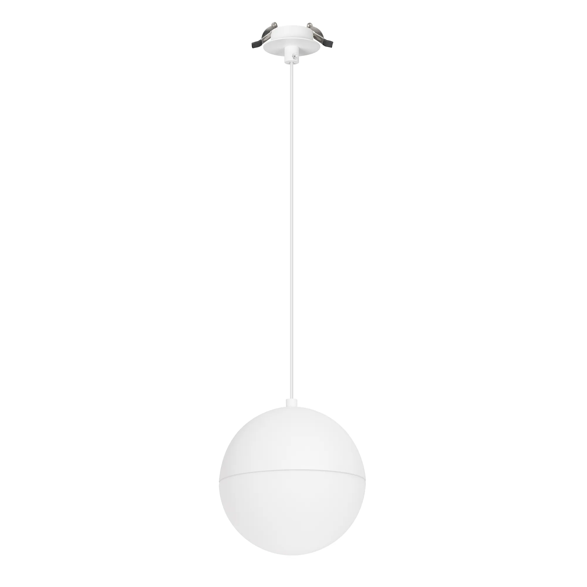 Светильник SP-EMISFERO-HANG-BUILT-R150-11W Warm3000 (WH, 170 deg, 230V) (Arlight, IP20 Металл, 3 года) - Изображение
