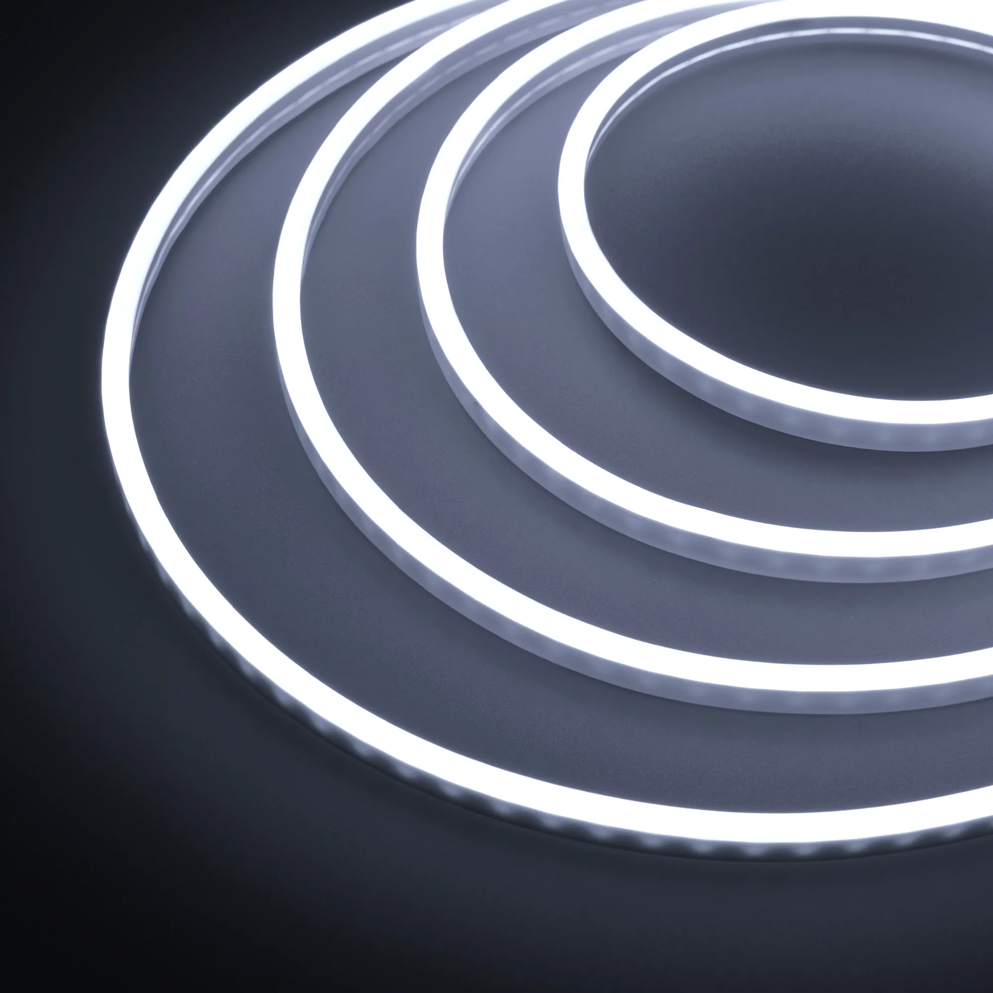 Образец Гибкий неон GALAXY-1206-5000CFS-2835-100 12V White 0.5M (12x6mm, 12W, IP67) (Arlight, 12 Вт/м, IP67)