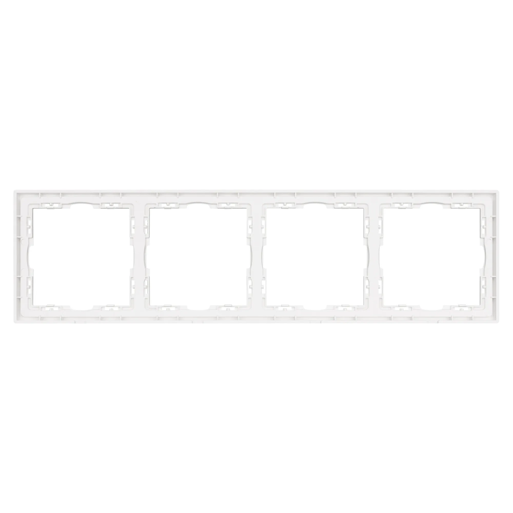 Рамка пластиковая FRM-NOBE-SFPL-4-WH (Arlight, -) - Изображение