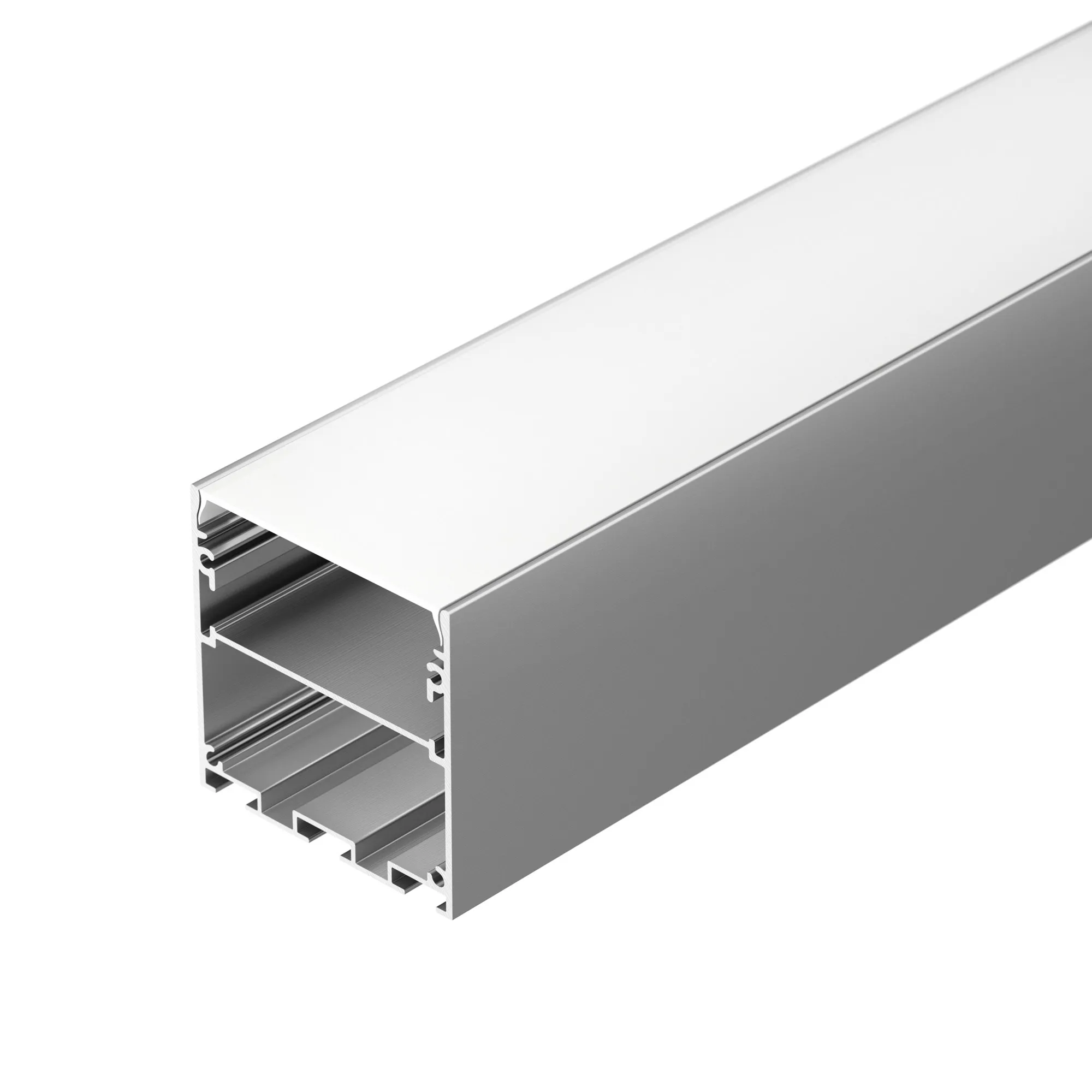 Профиль LINE-S-5050-2500 ANOD (Arlight, Алюминий) - Изображение