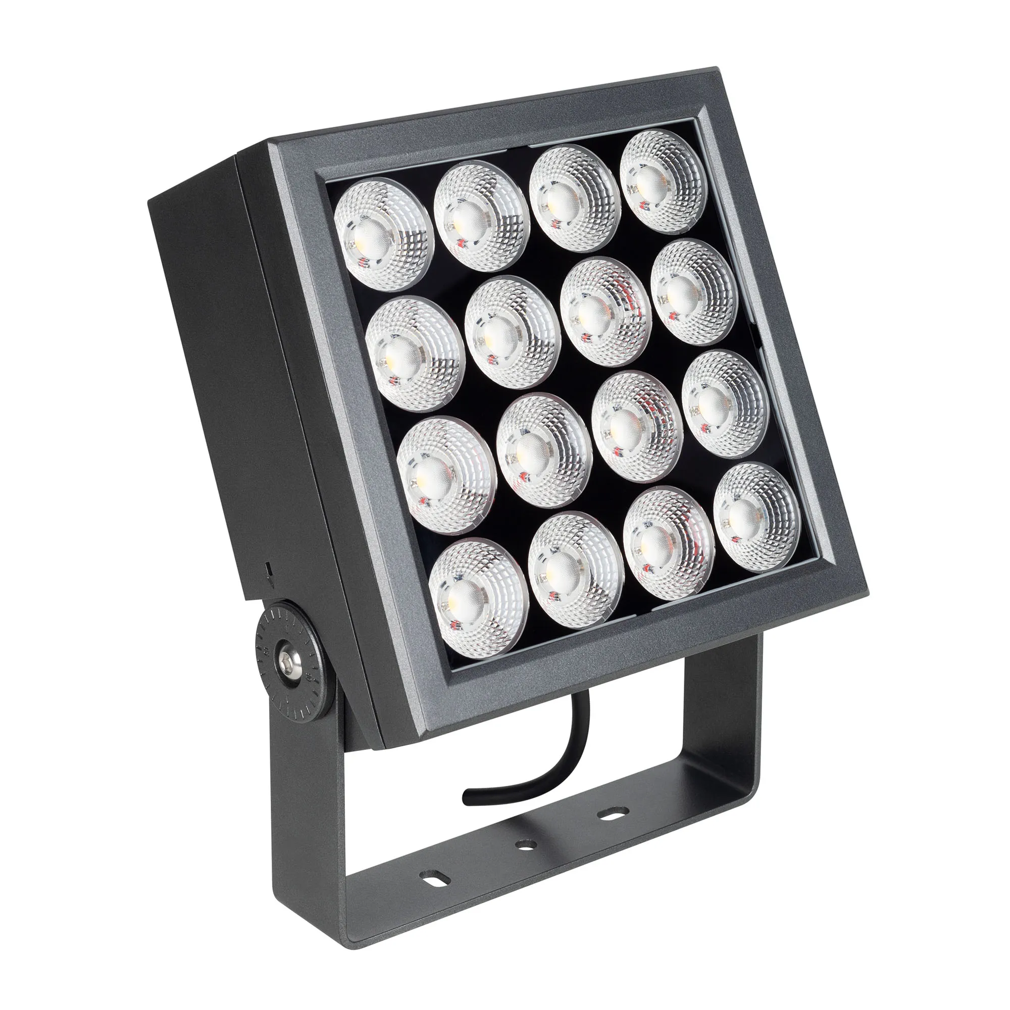 Светильник ALT-BLOCK-S220x220-50W Day4000 (GR, 60 deg, 230V) (Arlight, IP66 Металл, 3 года) - Изображение